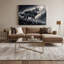 Faune loup gris, art mural sur toile-484775248