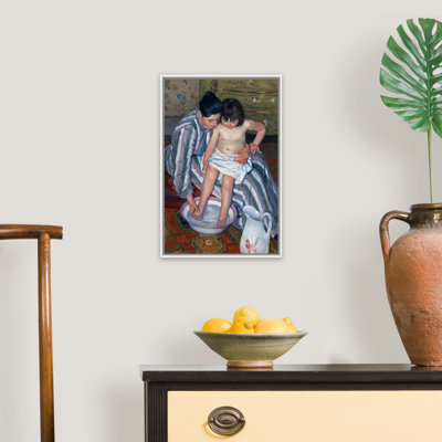 «The Child's Bath», reproduction sur toile