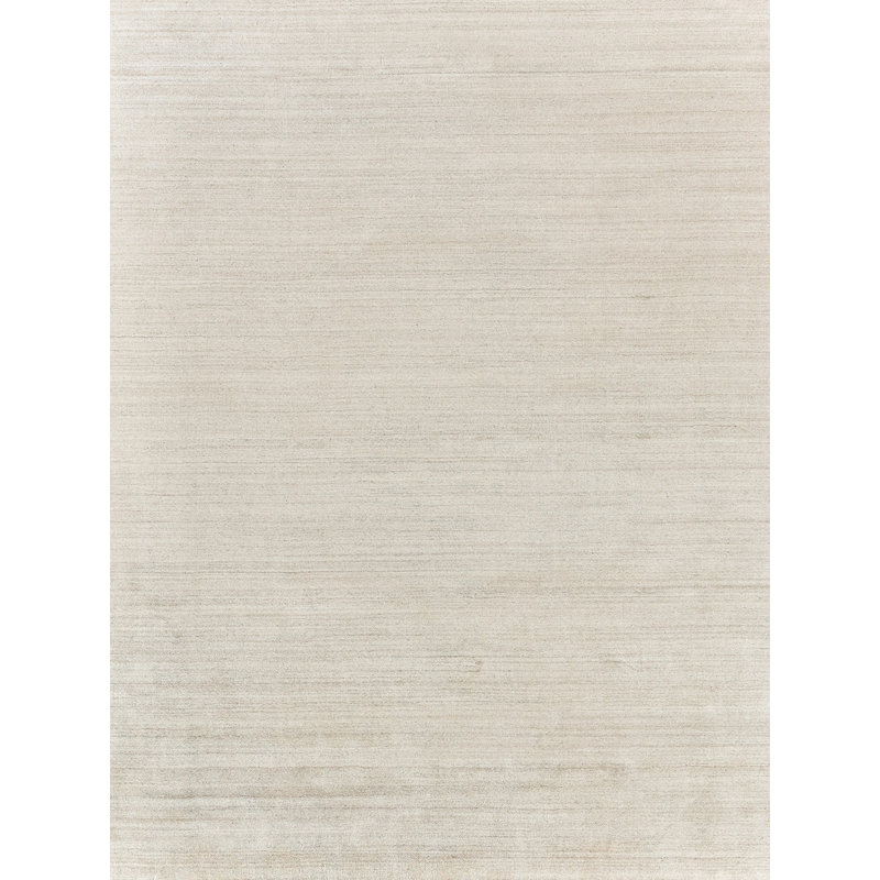 Sanctuary Hand-Loomed Beige Area Rug, Rectangle 2' x 3'