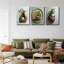 3 Piece Wrapped Canvas Print-815223629