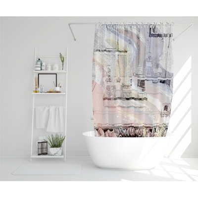 Wivenhoe Polyester Shower Curtain Set
