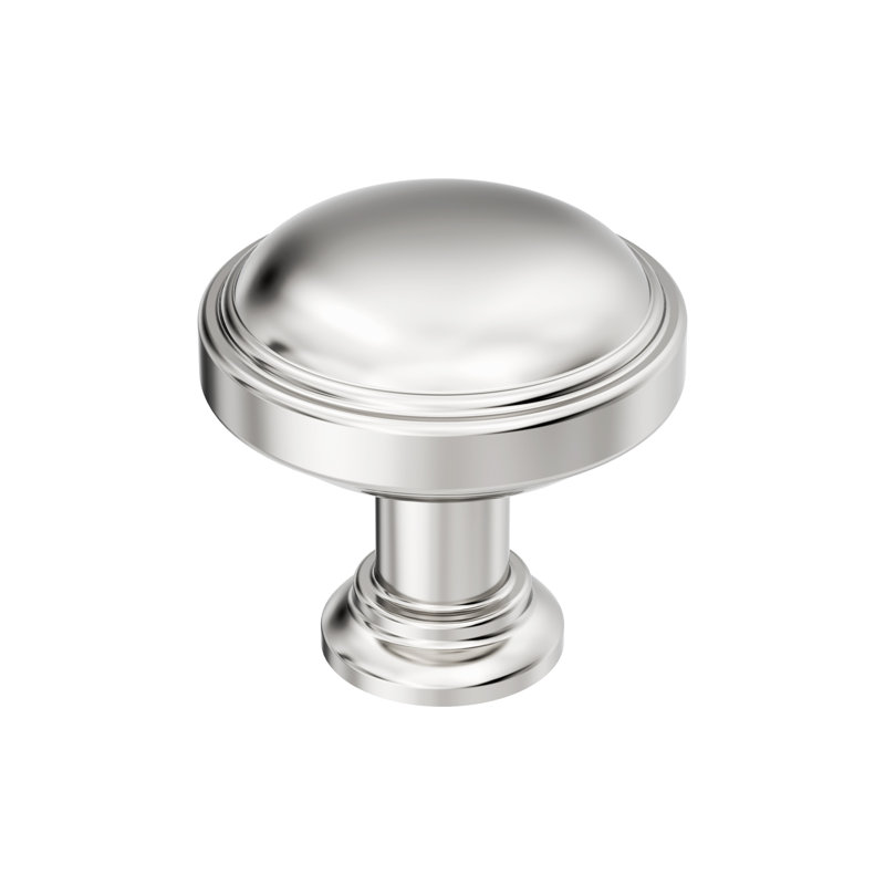 Poignée d'armoire Enlivité de 1-1 / 4 po (32 mm) de diamètre, Nickel poli