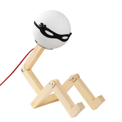 Lampe de table brune 22,05 po Yusha