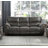 Delwayne 90'' Modern & Contemporary Microfiber Manual Double Reclining Sofa with zero clearence recliner  Design, Tab Pull Reclining and Comfortable Foam & Pocket Coil Seating-150734675-194685592