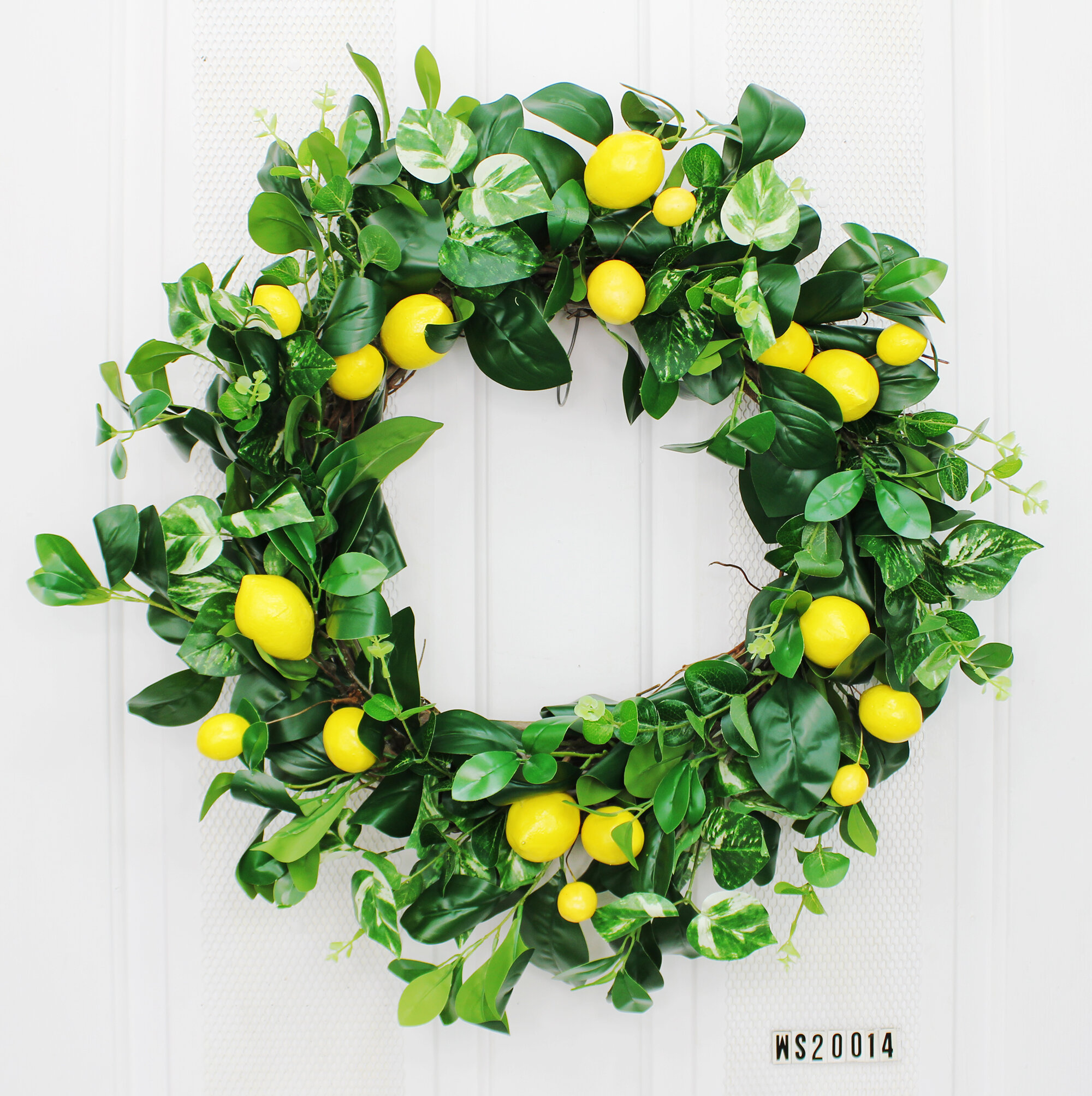 Rosalind Wheeler 24 Foam Wreath & Reviews