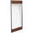 Larai Wood/Metal Rectangle Floor Mirror