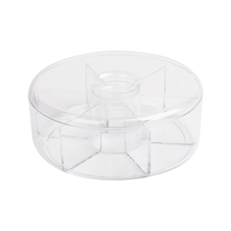 Mind Reader Plastic Tea Box
