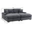 Canapé modulaire 4 pièces 4 pièces-5168664