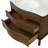Clister 42" Vanity in Enhanced Brown Oak with Statuario Quartz Countertop-328972378