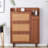 Minimalist MDF Shoe Cabinet with Versatile Design for Home Organization