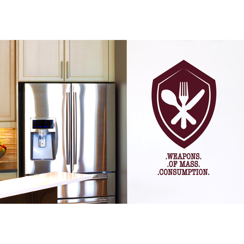 Wall Decal, Burgundy, Large