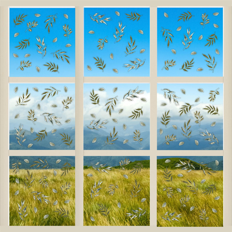 Plants & Flowers Window Decal