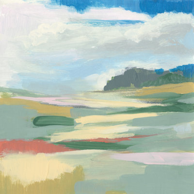 «Lendwood Sweeping Sky I on Canvas» par Jennifer Goldberger, reproduction