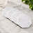 Handcrafted Natural White Marble Coaster 