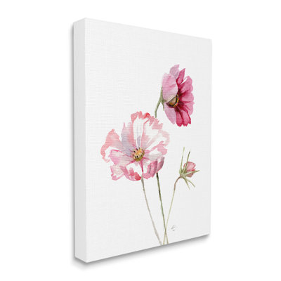 Art floral sur toile tendue XXL par Verbrugge