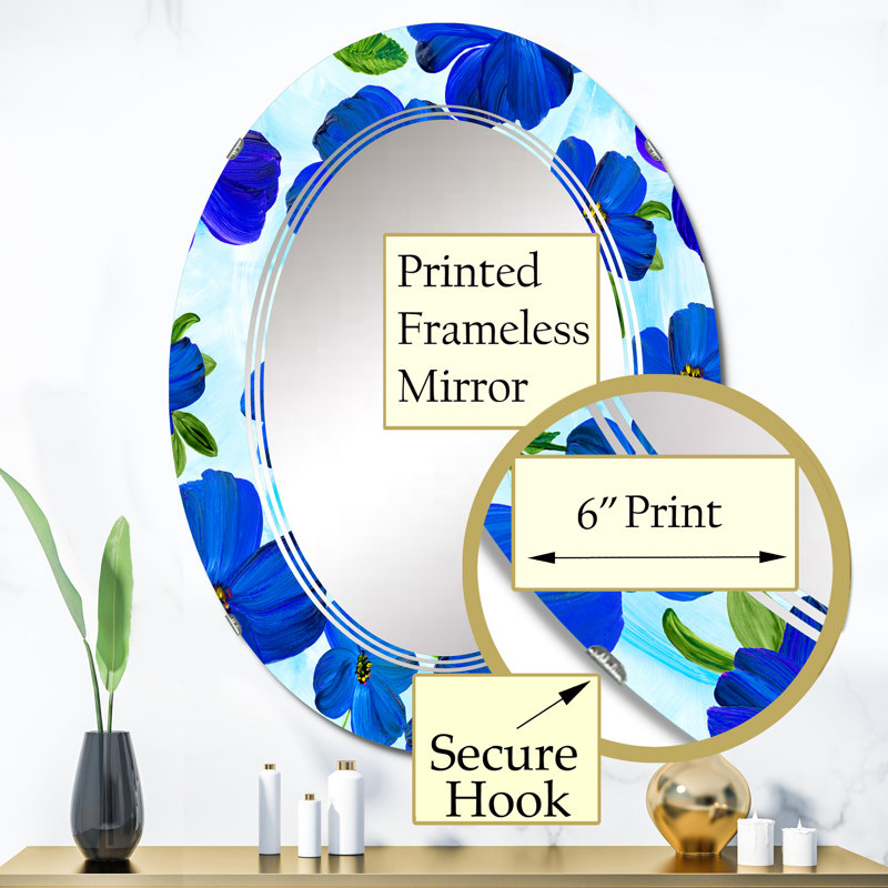 Flat Wall Mirror, 36" x 24"