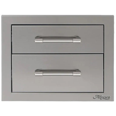 Alfresco 16.875'' W Stainless Steel Side Drawer
