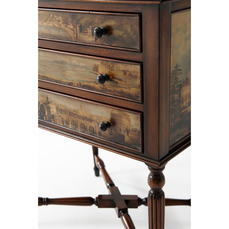 Essential Solid Wood Tray Top 3 - Drawer End Table