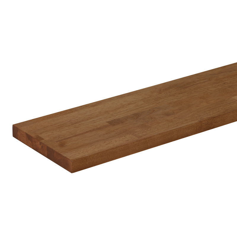 Burchel Hevea Bracket Shelf, 1.5" H x 24" W x 12" D