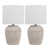Blanc antique / nickel est en rupture de stock