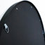 Kardinya Minimalist Black Round Bathroom Mirror-31437270