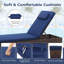Chaise longue de patio 1 pièce avec dossier à 6 niveaux Ebern Designs-2107115946