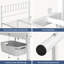 Minimalist Metal Bed Frame with Slatted Headboard-1926513628-1976563632