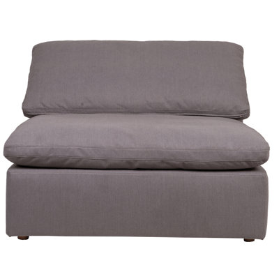 Tila Armless Chair Livesmart Fabric by AllModern