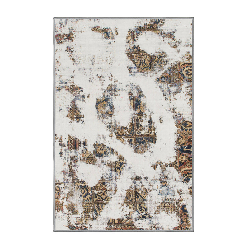 Abstract Indoor Rug, Rectangle 8' x 12'
