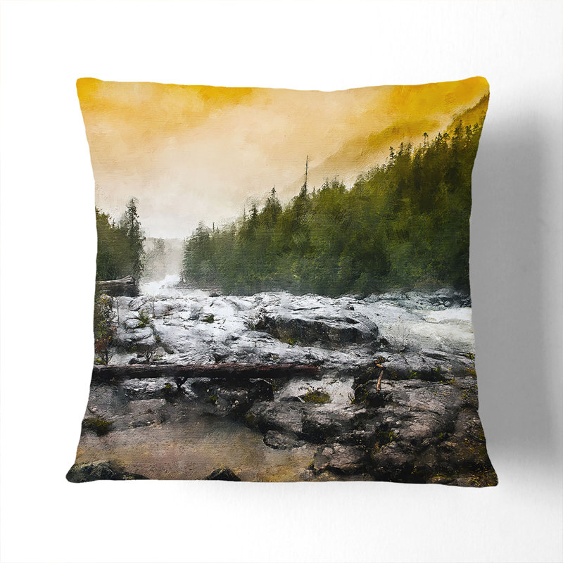 Square Cushion, 55cm H x 55cm W x 20cm D, Black