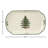 Spode Christmas Tree Rect Scalloped Tray 11"