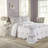Gwen Floral Embroidered Scalloped Pillow Sham