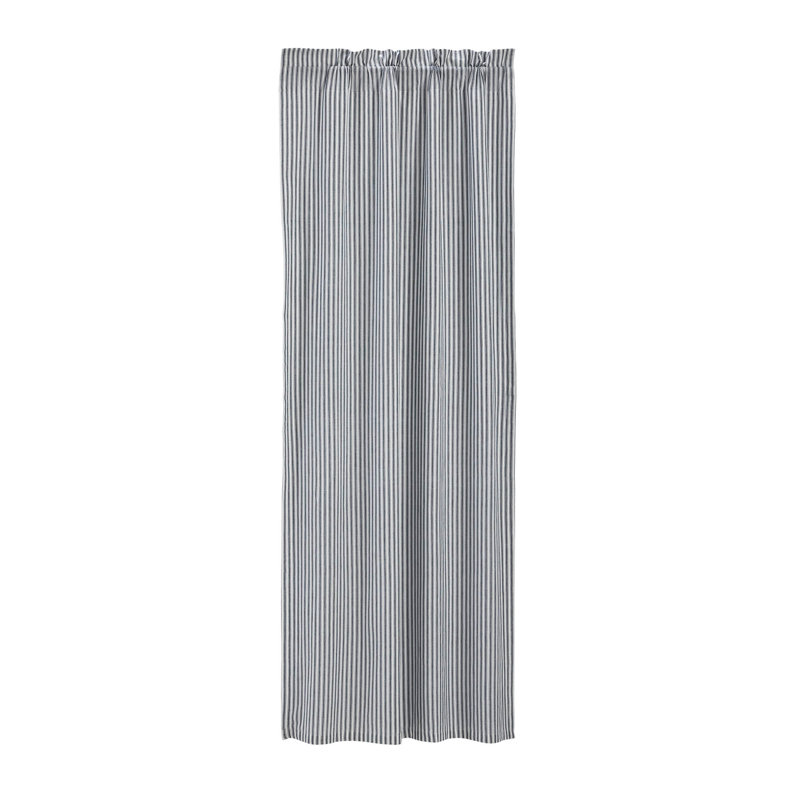 Rideau 100% coton Kettle Grove, L 40 po x L 84 po, Bleu