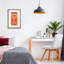Art mural sur toile flottant Floral Glam Matchbox, design par Amanda Greenwood-73925864-73925866