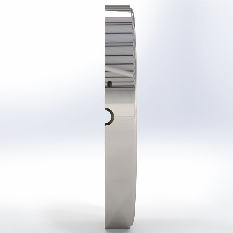 Lentille optionnelle pour miroir lumineux Neo Modern, Nickel poli