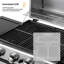 LIFERUN 4 - Burner Infrared 18000 BTU BTU Gas and Charcoal Grill with Side Burner and Cabinet