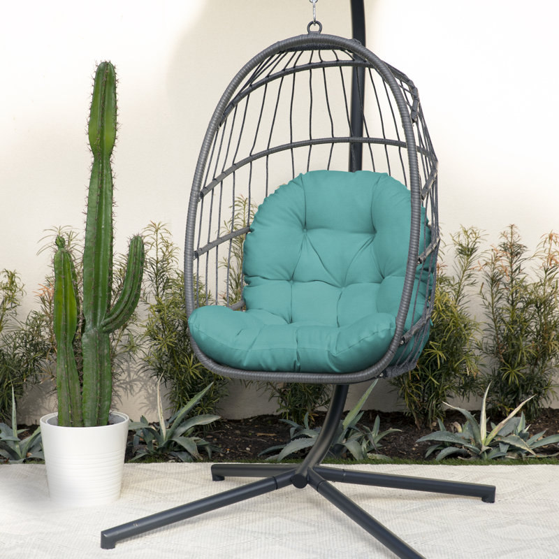 Outdoor Seat/Back Cushion Egg Chair Cushion, Atlantis