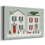 «Festive Front Door Collection A», reproduction sur toile-2078044388