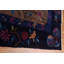 Tapis de style oriental végétal noué à la main 12 x 15 Art Deco