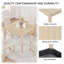 Ensemble de table 5 pièces à hauteur de comptoir avec 4 chaises, ensemble de table à hauteur de comptoir pour 4 avec chaises, ensemble de table à hauteur de comptoir en bois pour la cuisine, la salle à manger, gris clair et noir deux tons-798665862