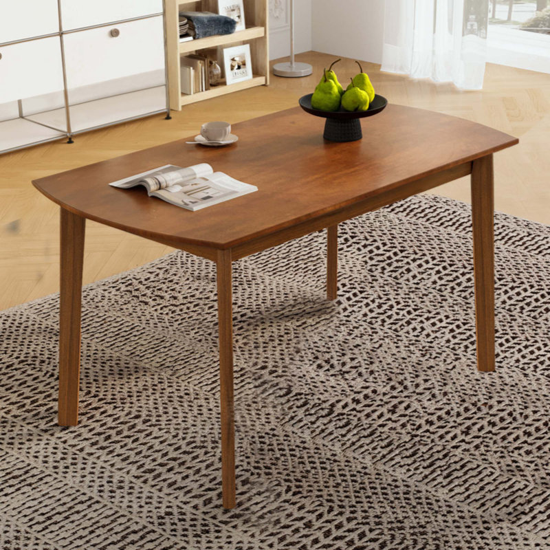 Table de salle à manger Mid Century, Brun