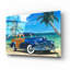 Art mural en verre Dovecove «Blue Lagoon» par Scott Westmoreland-359774738