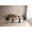 Console Mid-Century moderne en noyer