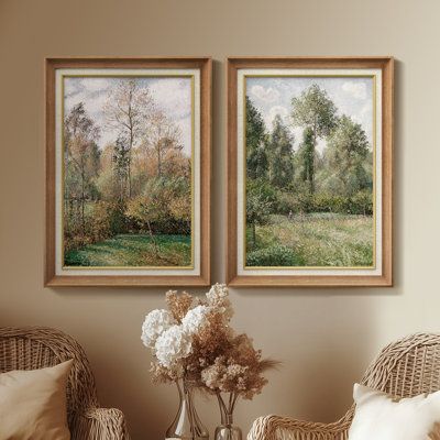 Set of 2 Premium Framed Art Artworks on Premium Canvas with 26"x36" Frame