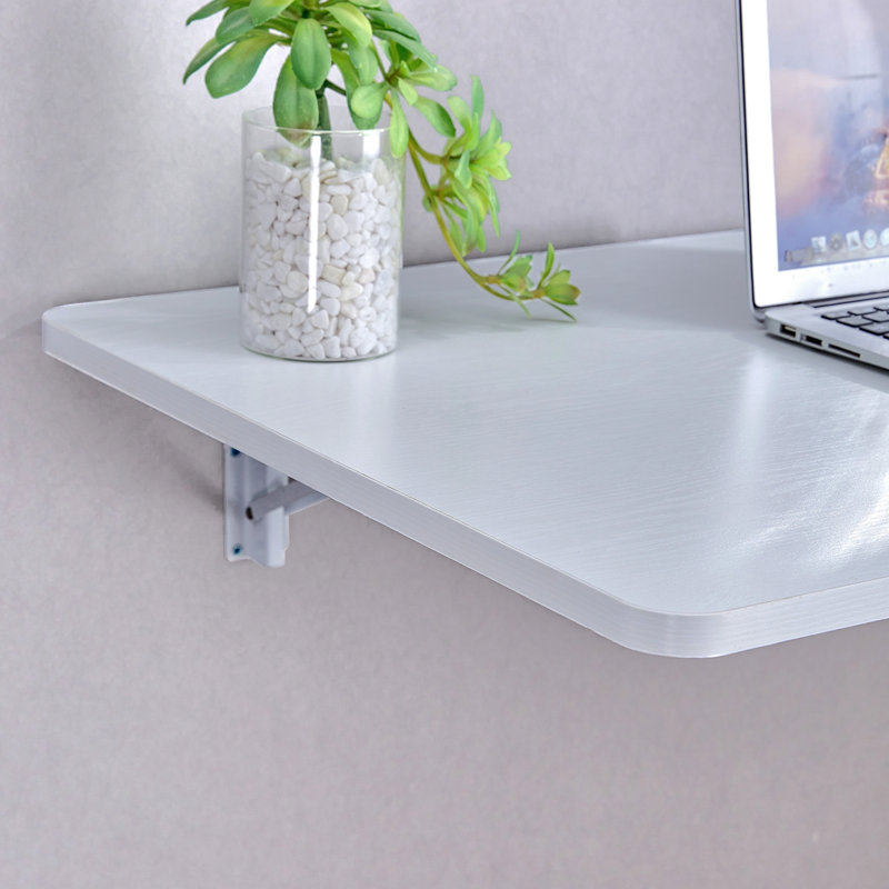 Laundry Room Folding Table Wall Mounted Folding Table For Small Spaces,Fold Down Desk,Workbench,Addition To Garage & Shed/Home Office/Laundry Room/Home Bar/Kitchen & Dining Room,45*22*6.5 Inches.