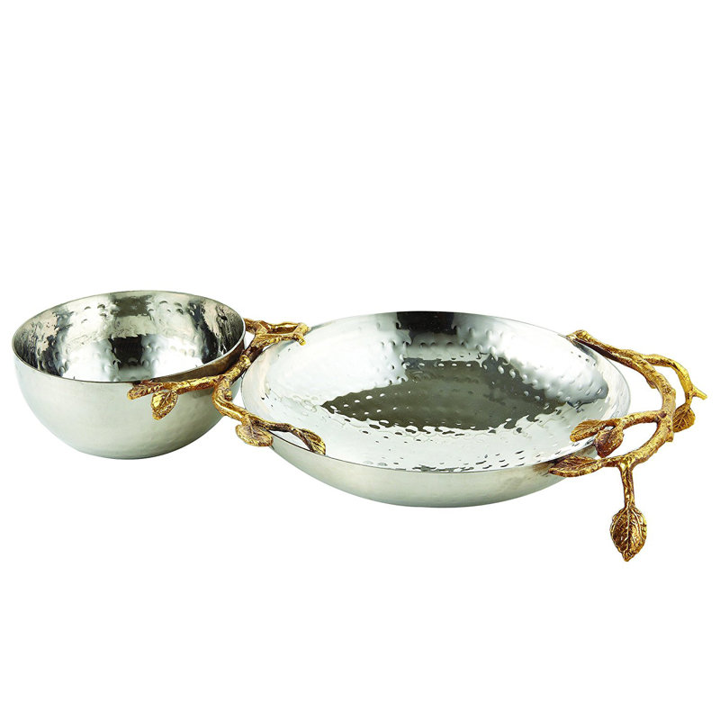 Plateau pour copeaux et trempettes Hilversum, Argent