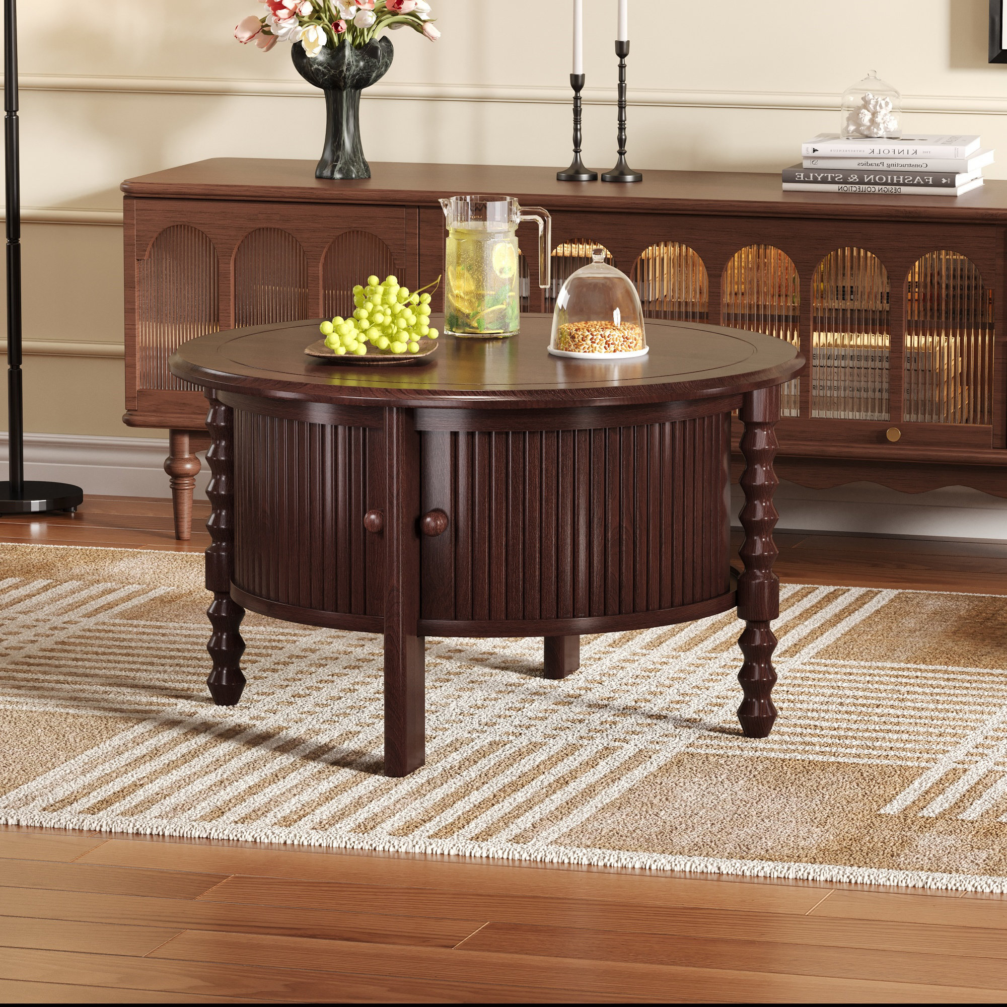 Picture of Round Coffee Table Vintage for sale | eBay