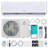 Homhougo 18000 BTU Ductless Mini Split Air Conditioner with Remote Included
