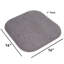Coussin de chaise en mousse viscoélastique antidérapante 16 po x 16 po Alexis-86741251-112466864