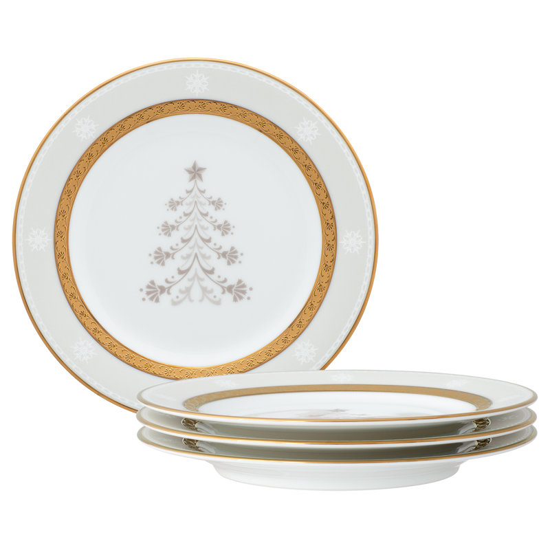 Assiettes à apéritif Noritake Charlotta Gold, 6 1/4 po